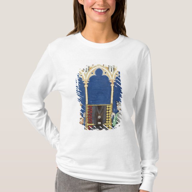 Two Backgammon Players T-Shirt (Front)