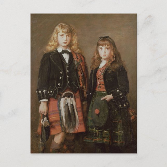 Two Bairns Postcard (Front)