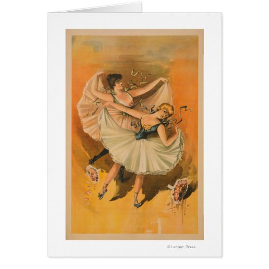 Two Ballerinas Theatrical Poster Cards (Front)