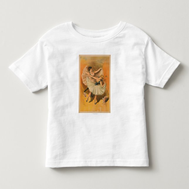 Two Ballerinas Theatrical Poster Toddler T-shirt (Front)