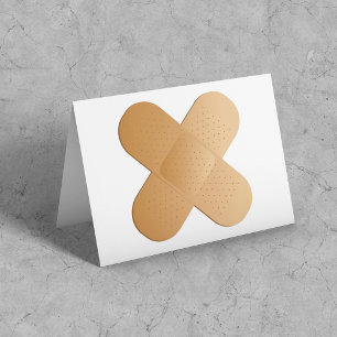 Two Bandaids Card
