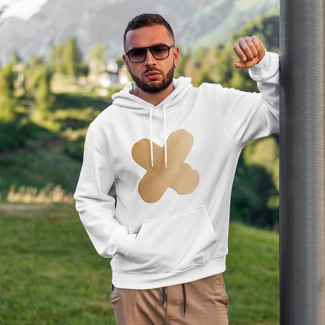 Two Bandaids Hoodie (Creator Uploaded)