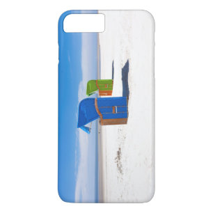 Two beach chairs at the North Sea iPhone 8 Plus/7 Plus Case