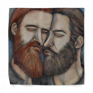 Two Bearded Men Bandana