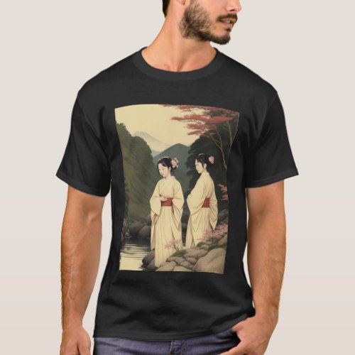 two beauties at a creek T_Shirt