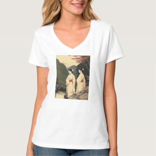 two beauties at a creek T_Shirt