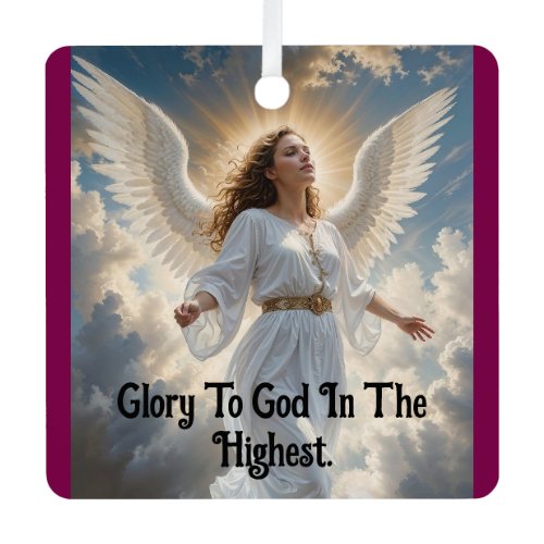 Two Beautiful Angels Ornament