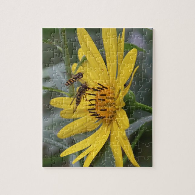 Two Bees puzzle (Vertical)