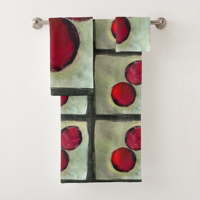 Two Berries Bath Towel Set (Insitu)