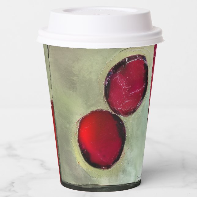 Two Berries Paper Cups (Left)