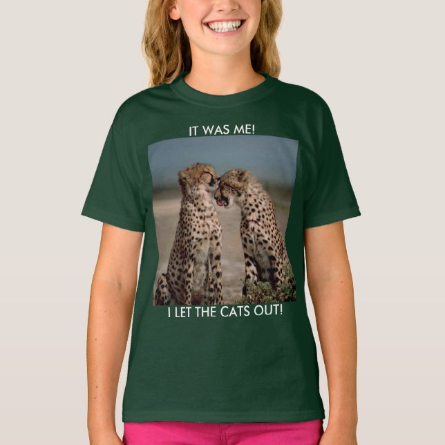 Two Big Cats T-Shirt (Front)