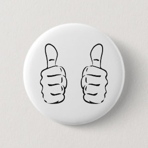 Two Big Thumbs Up Button
