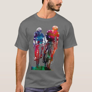 Two bikers sport art T-Shirt