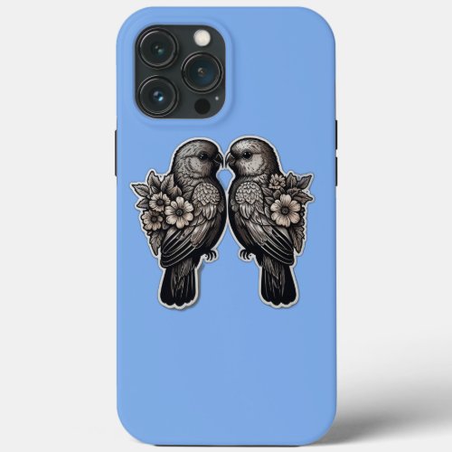 Two bird iPhone 13 pro max case