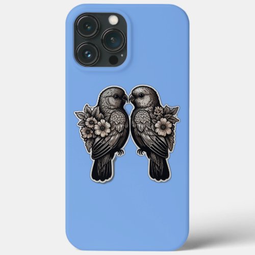 Two bird iPhone 13 pro max case