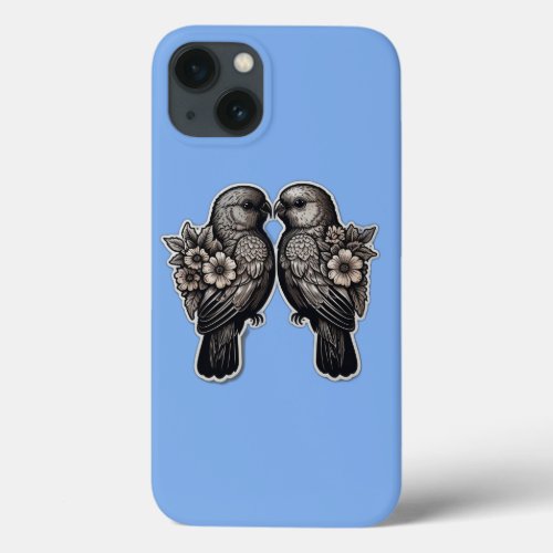 Two bird iPhone 13 case