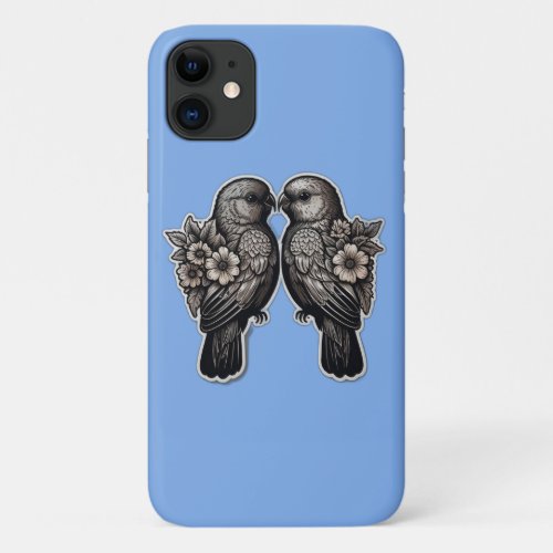 Two bird iPhone 11 case