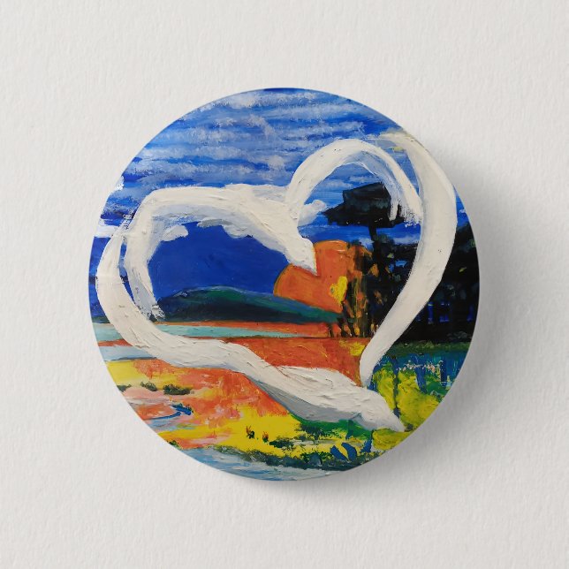 Two Birds Concept Button (Front)