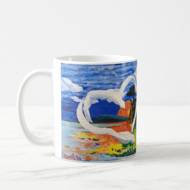 Two Birds Concept Mug (Left)