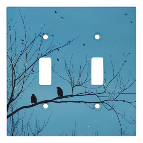 Two Birds On A Branch Light Switch Cover