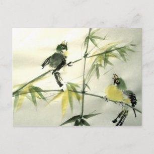 Two Birds Postcard