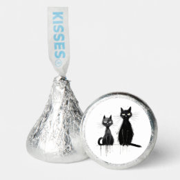 Two Black Cats Hershey®'s Kisses®