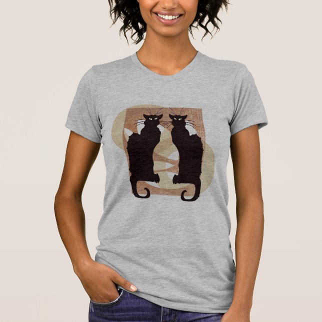 Two Black Cats T-Shirt (Front)