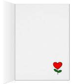 Two Black Labradors with Love Cartoon Cards (Inside (Right))