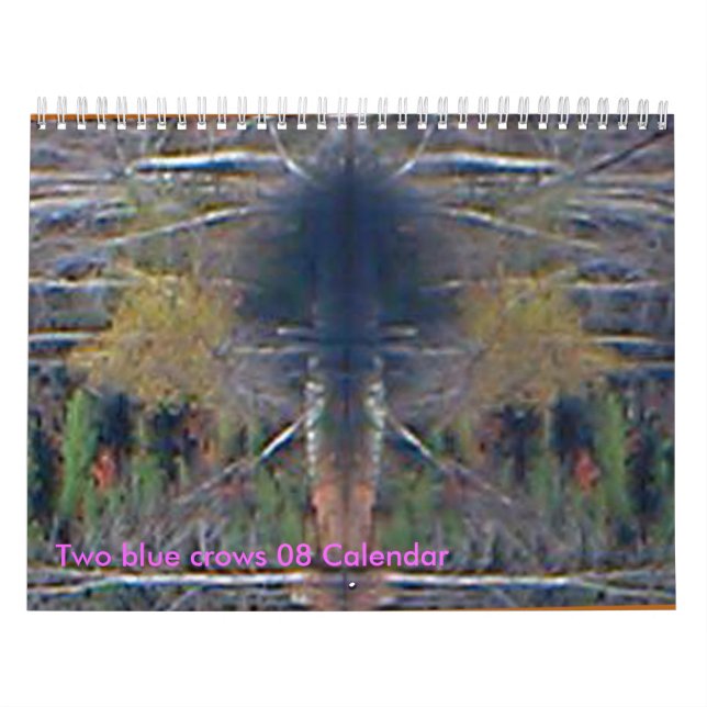 Two blue crows 08 Calendar (Cover)