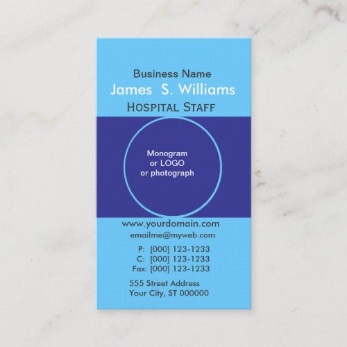 Unique Business Deep Blue Edgy Designer Business Card Templates