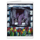 two bostons in window (Front)