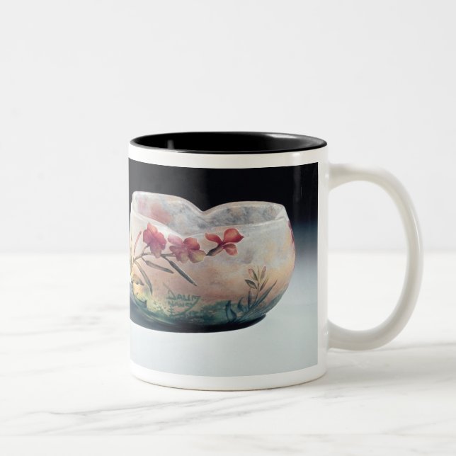 Two bowls by Daum, Nancy, France Two-Tone Coffee Mug (Right)