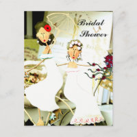 Two Brides Bridal Shower Invitation