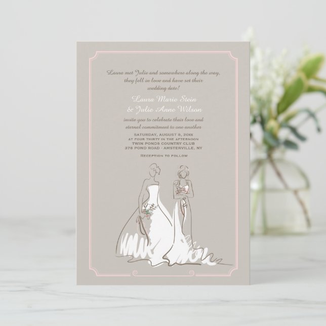 Twins Weddings: Which invitation would you accept?