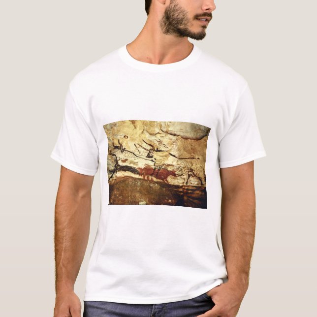 Two Bulls', Lascaux, Dordogne_Art of Antiquity T-Shirt (Front)