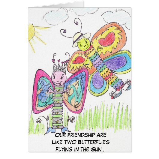 Two Butterflies Cards (Front)