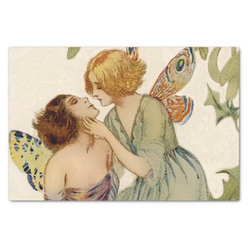Two Butterfly Fairies by Erich Schutz Tissue Paper