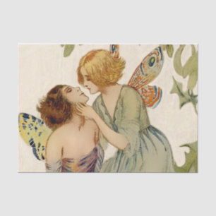 “Two Butterfly Fairies” by Erich Schutz Tissue Paper