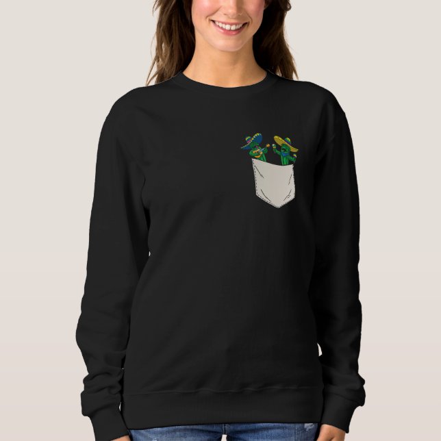 Two Cactuses Cinco De Mayo Sweatshirt (Front)