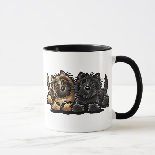 Two Cairn Terriers Mug