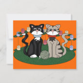 Two Cats Birthday party (Front)