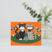 Two Cats Birthday party (Standing Front)