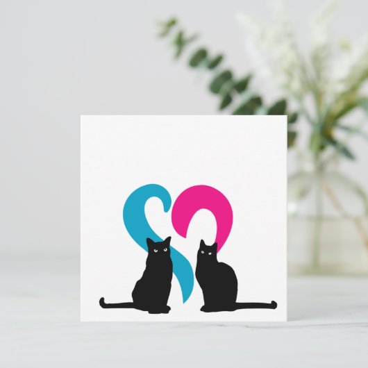 Two cats in love (Standing Front)