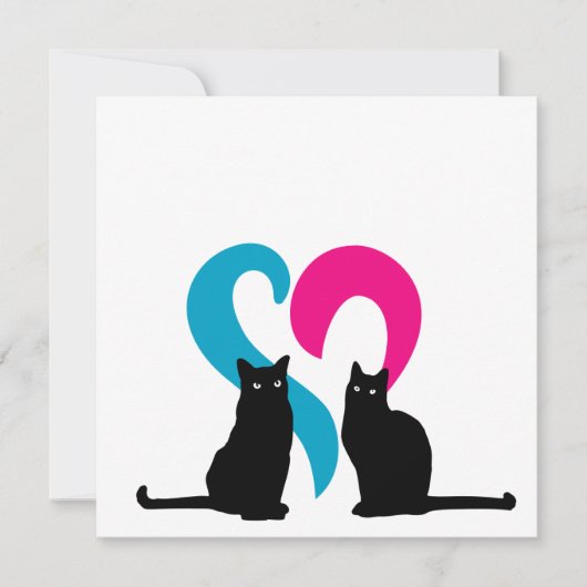 Two cats in love (Front)
