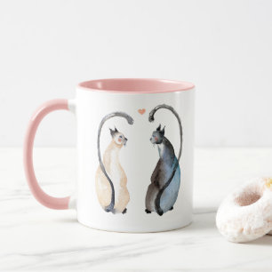 Two Cats in Love Mug