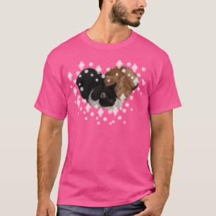 Two Cats Making Heart T-Shirt