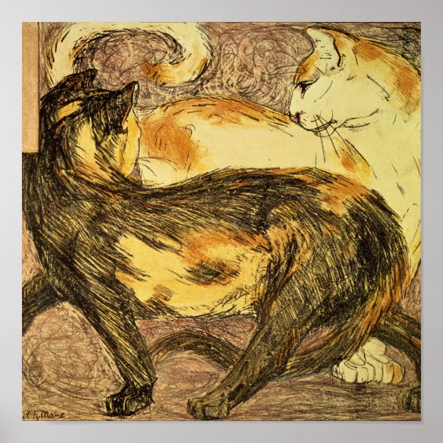 Two Cats Poster (Front)