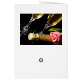 two champagne flute cards (Back)
