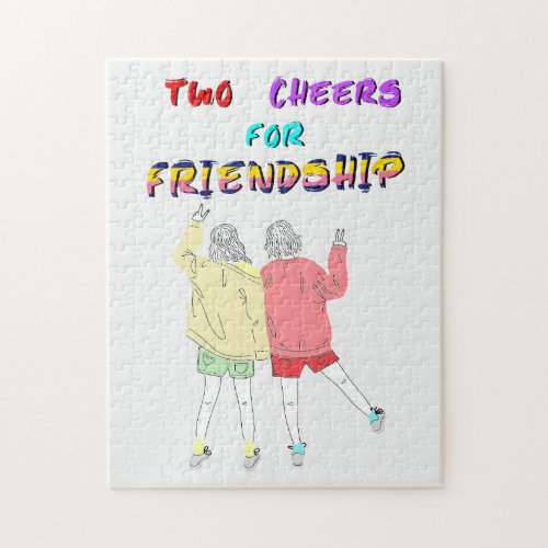 Two Cheers For Friendship 30 Girls July Friends Jigsaw Puzzle