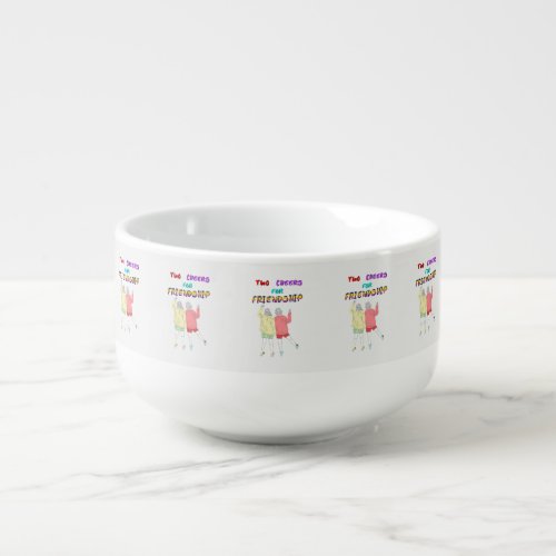 Two Cheers For Friendship 30 Girls July Friends Soup Mug
